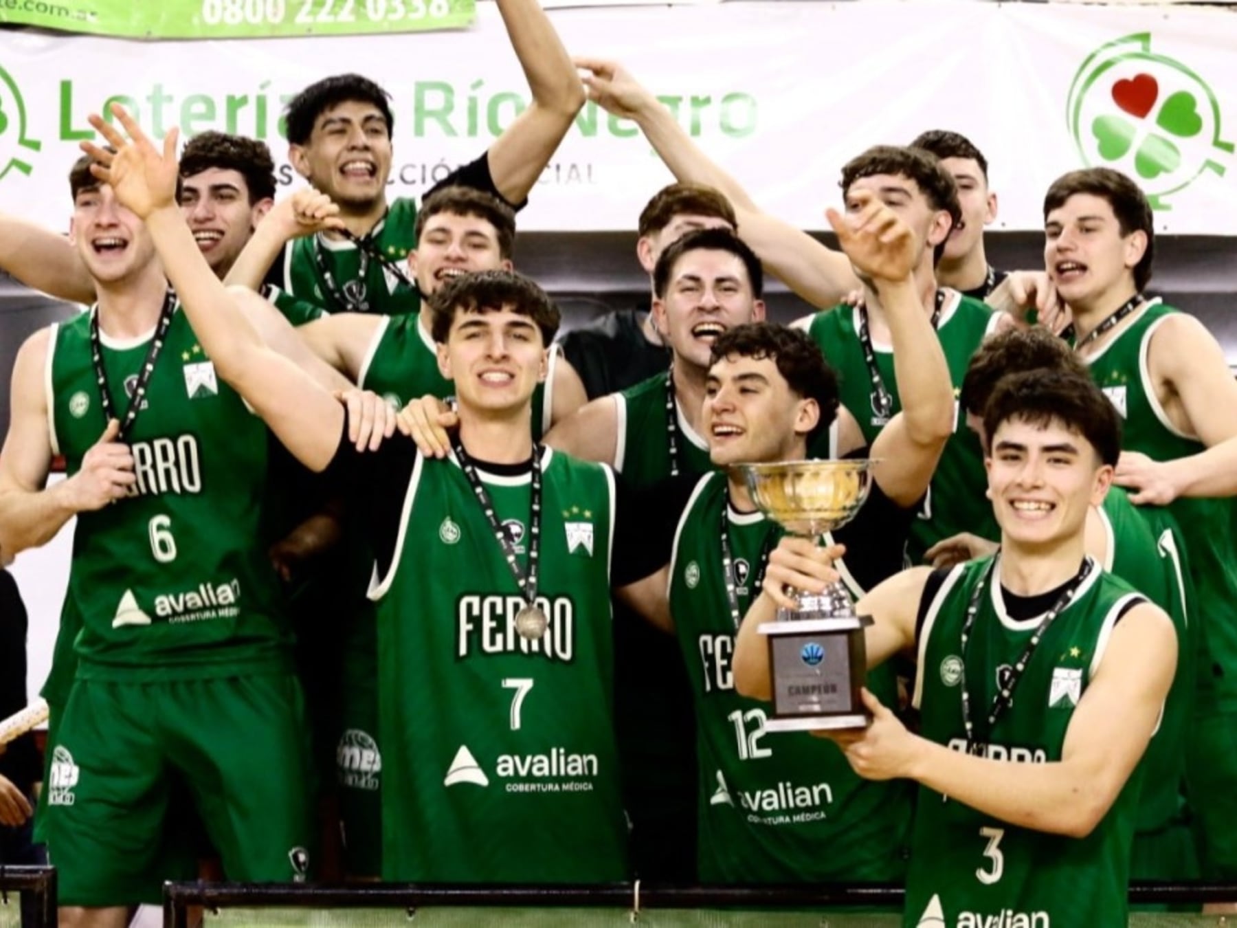 Ferro, el rey del sub 21: se consagró en Viedma con Martorell como MVP y un cierre a pura garra
