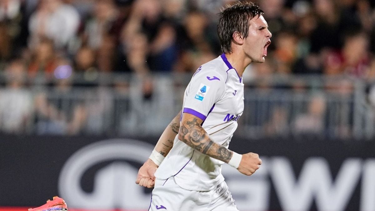 Mastantuono se sacó la espina con un hat-trick que le cambió la cara a la Fiorentina