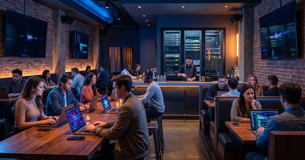 El café con leche ahora viene con GPU: llegan los bares con inteligencia artificial y la pregunta es si vale la pena