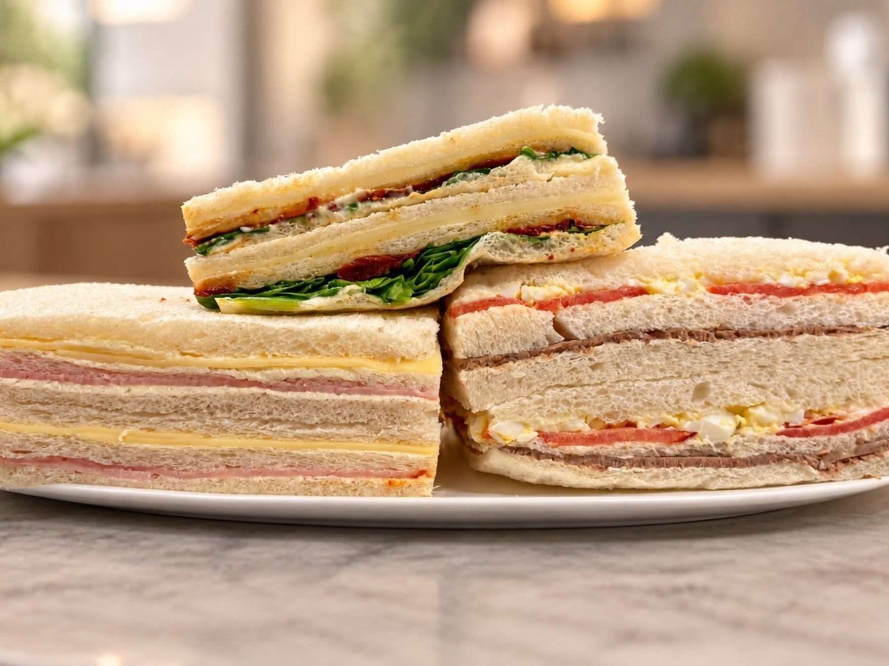 Cata de sándwiches de miga: cinco confiterías porteñas, un mismo clásico con cinco lecturas distintas
