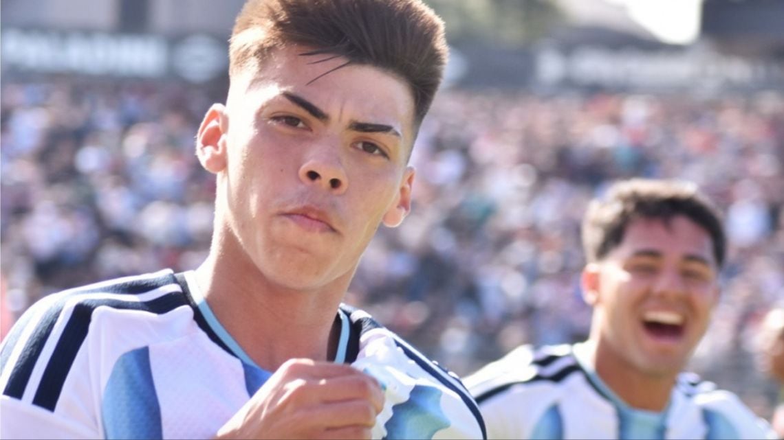 Argentina mete el gol al último segundo y se metió en la final del Suramericano Sub-19