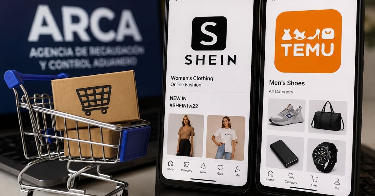 Shein y Temu: la franquicia de US$ 400 por paquete no se renueva al cambiar de plataforma