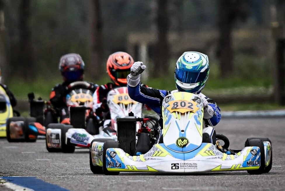 A los 16, con el sello del paciente: Fausto Schioppa sacó el título en Sunchales y se ganó un boleto a Portimao