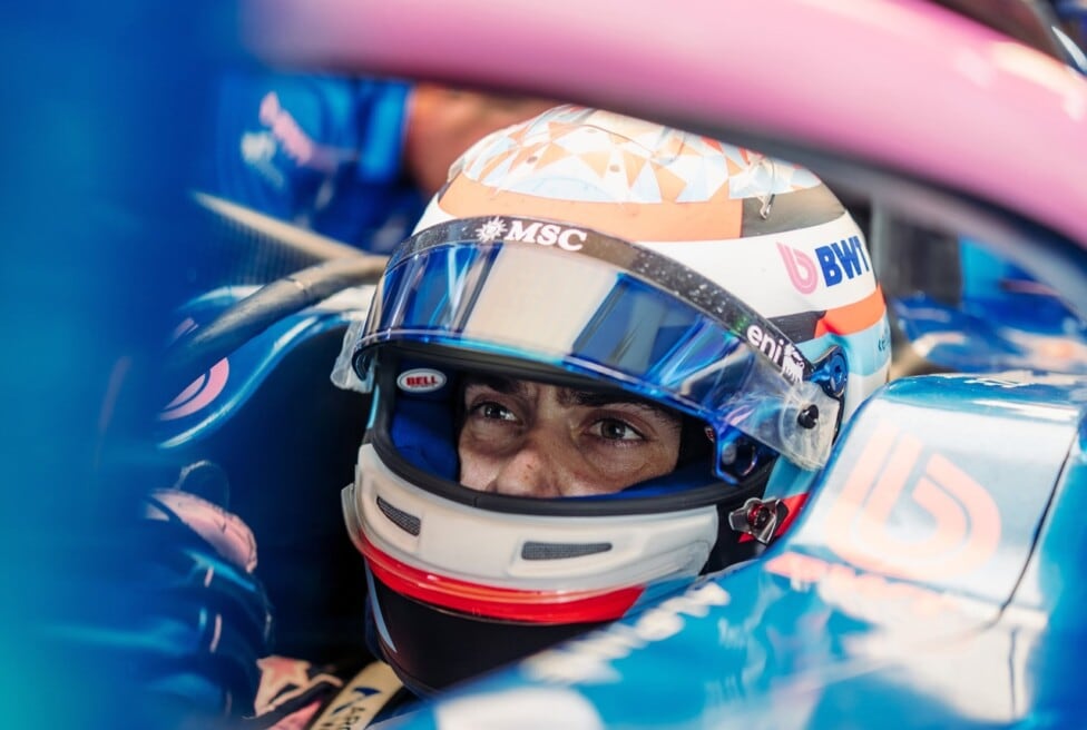 Colapinto larga en el fondo y se prepara para una remontada a la antigua en Alpine