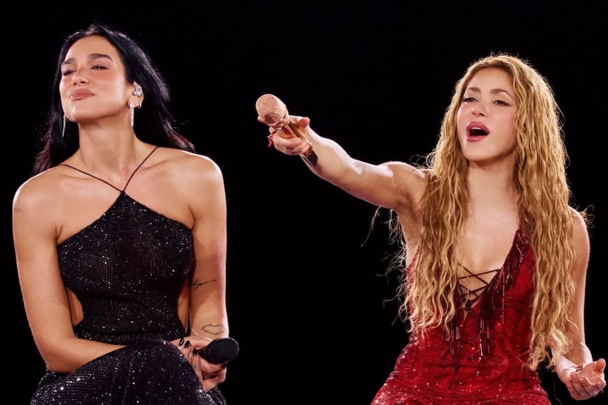 La noche que Shakira y Dua Lipa hicieron propia en Madrid: juntas, al fin, sobre el escenario