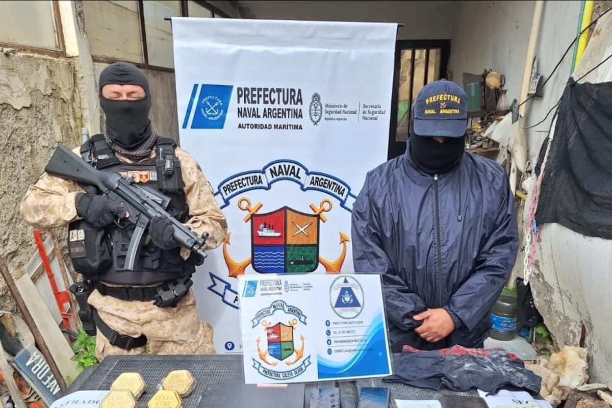 Diez kilos de oro hallados en el tanque de un inodoro en desuso en Caleta Olivia