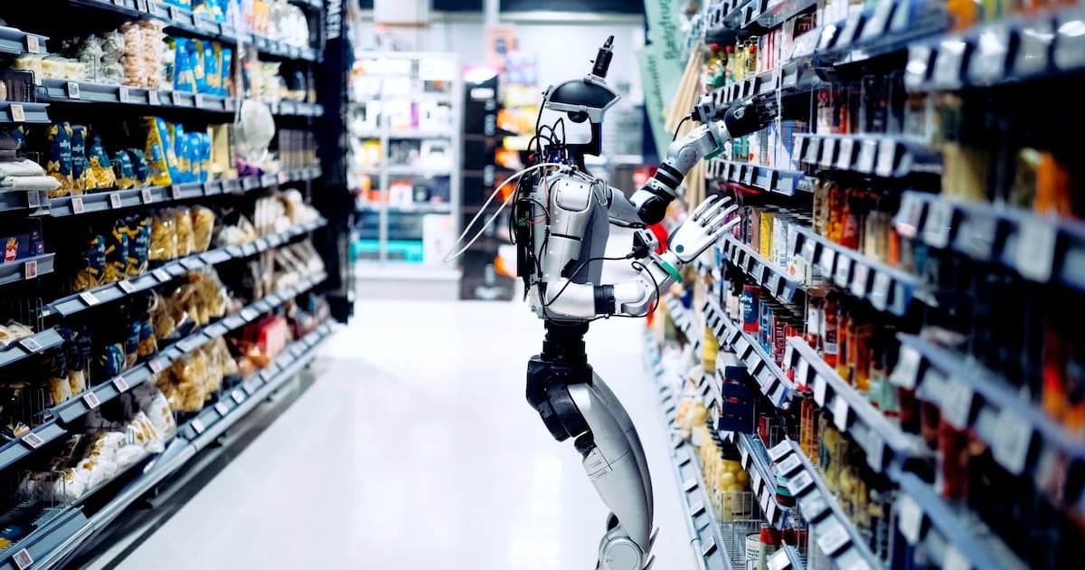 La giganta danesa que le pone un robot a la góndola mientras vos dormís