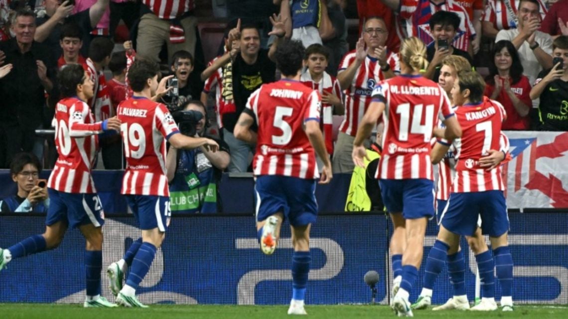 El Atleti carburó de arranque, lo aguantó con uñas y dientes y lo liquidó cuando los ingleses se quedaron con diez