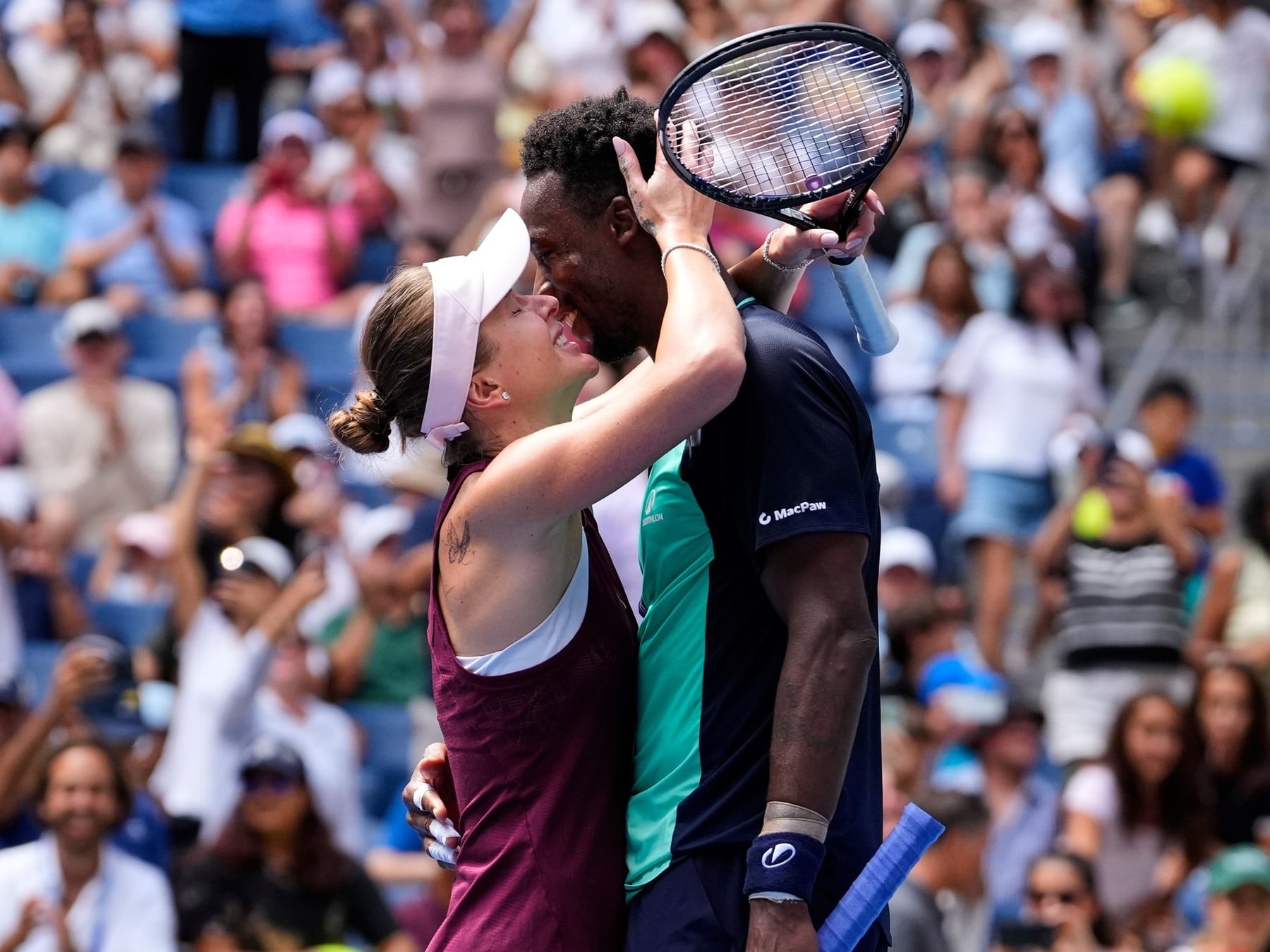 Svitolina y el final con Monfils: la guerra que se metió adentro de la cancha