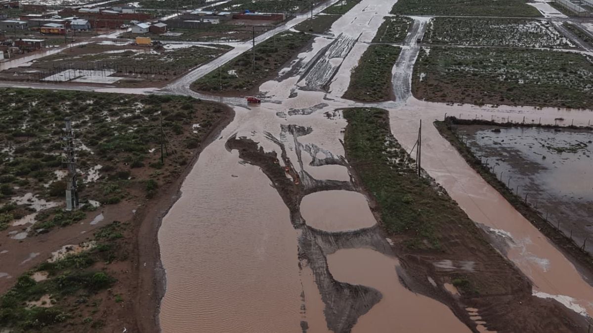 Añelo activation un shelter y asistió a 25 familias tras la tormenta