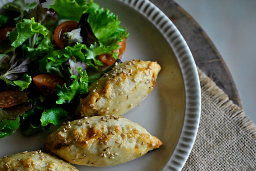 Empanadillas caseras de ternera y champiñones: la masa es la clave