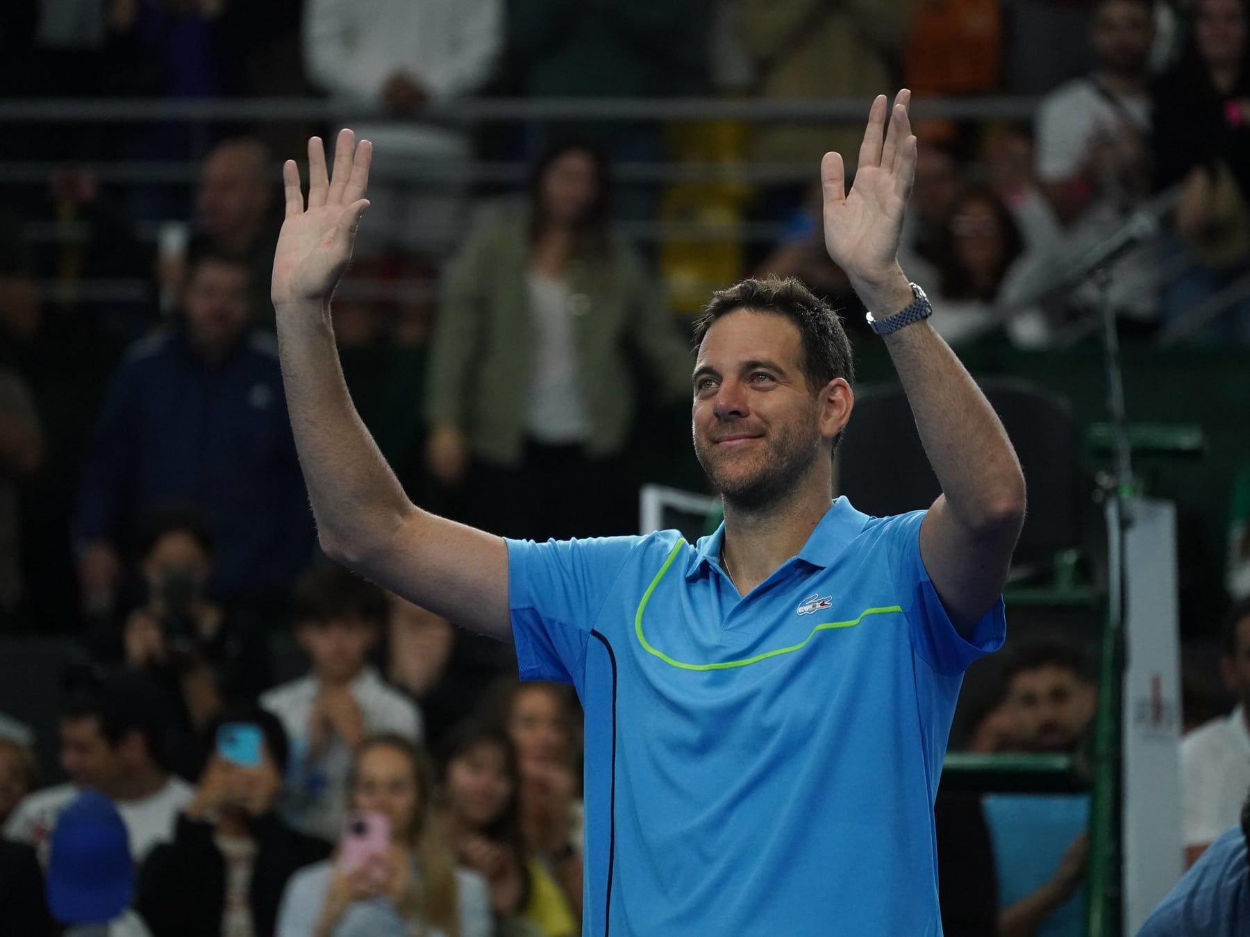 Del Potro vuelve a la puerta de oro del tenis mundial