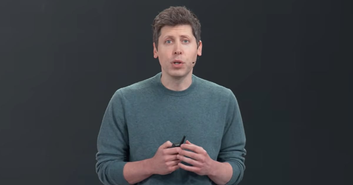 Altman puso tres sobre la mesa para regular la carrera de la inteligencia artificial